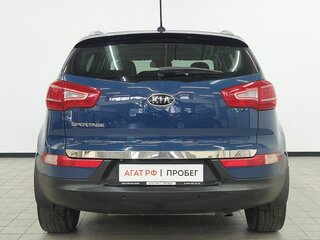 2011 Kia Sportage III, синий, 1299000 рублей, вид 4