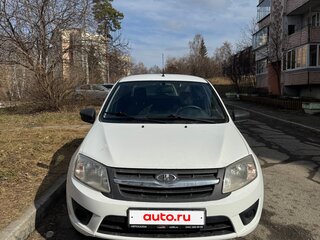 2017 Lada (ВАЗ) Granta I, белый, 420000 рублей, вид 1