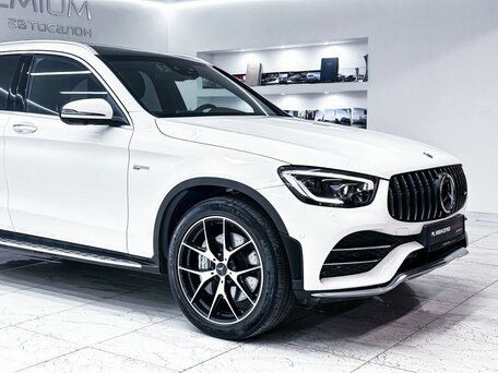 2022 Mercedes-Benz GLC AMG 43 AMG I (X253) Рестайлинг, белый, 5990000 рублей, вид 3