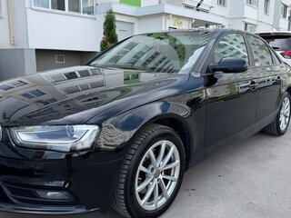2014 Audi A4 IV (B8) Рестайлинг, чёрный, 1130000 рублей, вид 4
