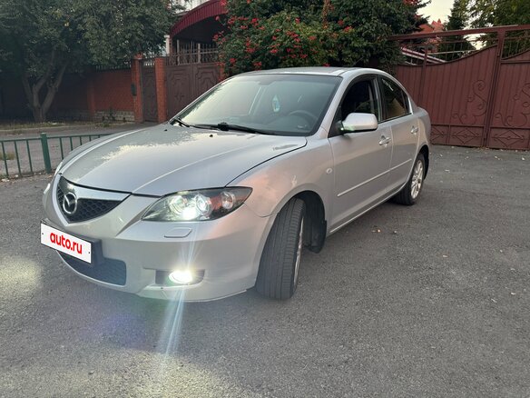 2008 Mazda 3 4-speed I (BK) Рестайлинг, серебристый, 690000 рублей