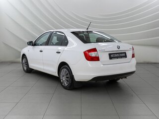 2014 Skoda Rapid I, белый, 737000 рублей, вид 5