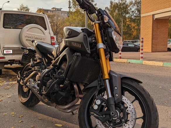 2016 Yamaha MT-09 (FZ-09), серый
