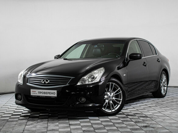 2011 Infiniti G25 IV, чёрный, 1099000 рублей