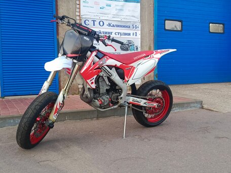 2009 Honda CRF 450R, красный, 390000 рублей, вид 4