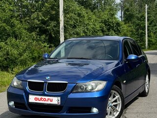 2007 BMW 3 серии 318i V (E90/E91/E92/E93), синий, 1050000 рублей, вид 1