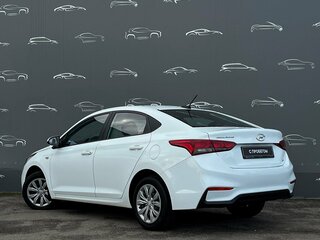 2019 Hyundai Solaris II, белый, 1173700 рублей, вид 4