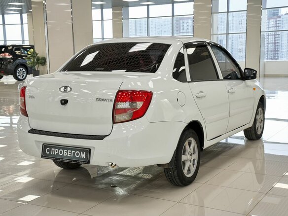 2012 Lada (ВАЗ) Granta I, белый - вид 1