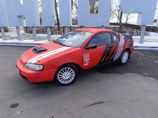 1993 Toyota Paseo I (L40), красный, 130000 рублей, вид 5