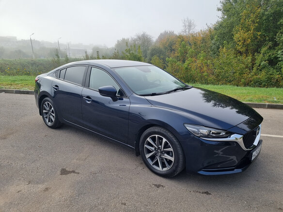 2019 Mazda 6 III (GJ) Рестайлинг 2, синий, 2630000 рублей - вид 11
