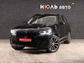 2021 BMW X3 30i xDrive III (G01) Рестайлинг, чёрный, 5350000 рублей, вид 1