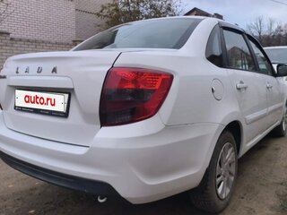 2019 Lada (ВАЗ) Granta I Рестайлинг, белый, 470000 рублей, вид 3