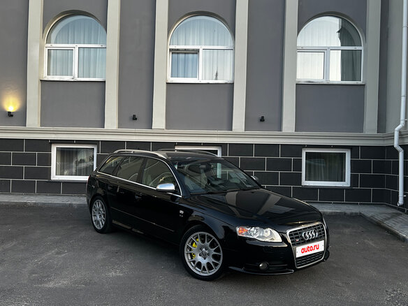 2005 Audi S4 III (B7), чёрный, 1373000 рублей