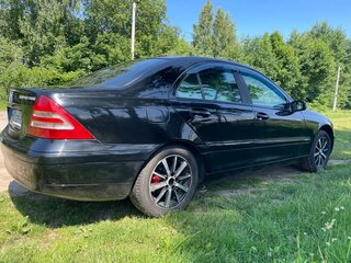2000 Mercedes-Benz C-Класс 200 II (W203), чёрный, 600000 рублей, вид 4