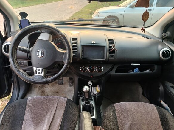 2013 Nissan Note I Рестайлинг, серый, 600000 рублей - вид 11