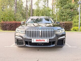 2020 BMW 7 серии 750d xDrive VI (G11/G12) Рестайлинг, чёрный, 7500000 рублей, вид 1