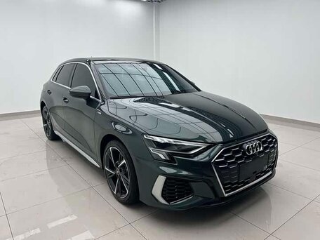 2023 Audi A3 Sportback 35 TFSI IV (8Y), зелёный, 2320000 рублей, вид 3