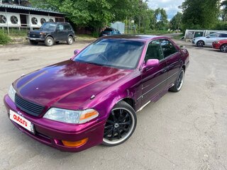 1997 Toyota Mark II VIII (X100), красный, 460000 рублей, вид 1