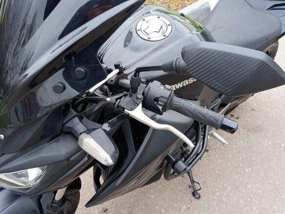 2016 Kawasaki Z 300, чёрный, 385000 рублей - вид 12