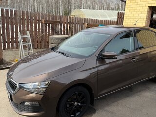 2021 Skoda Rapid II, коричневый, 1900000 рублей, вид 1