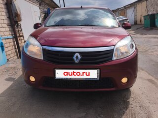 2012 Renault Sandero I, красный, 750000 рублей, вид 3