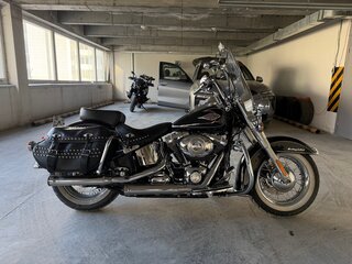 2011 Harley-Davidson Heritage Classic, чёрный, 890000 рублей, вид 1