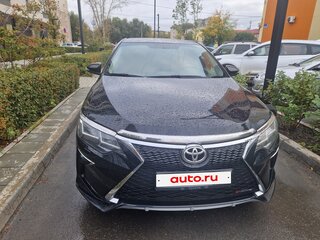 2017 Toyota Camry VII (XV50) Рестайлинг 2, чёрный, 2150000 рублей, вид 1