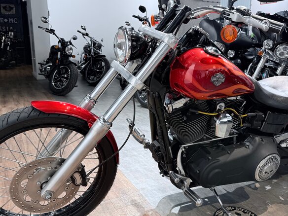 2012 Harley-Davidson Dyna Wide Glide, красный - вид 5