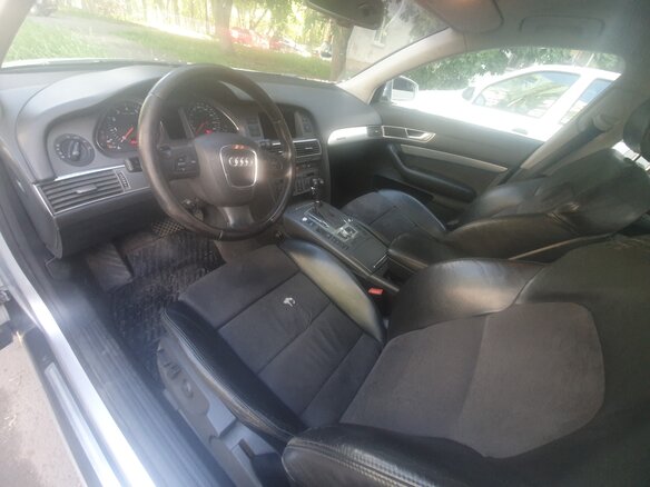 2006 Audi A6 III (C6), серебристый, 650000 рублей - вид 6
