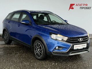 2020 Lada (ВАЗ) Vesta SW I, синий, 945000 рублей, вид 3