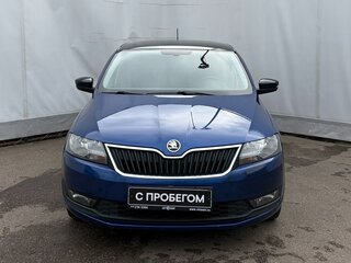 2018 Skoda Rapid I Рестайлинг, синий, 1249000 рублей, вид 2