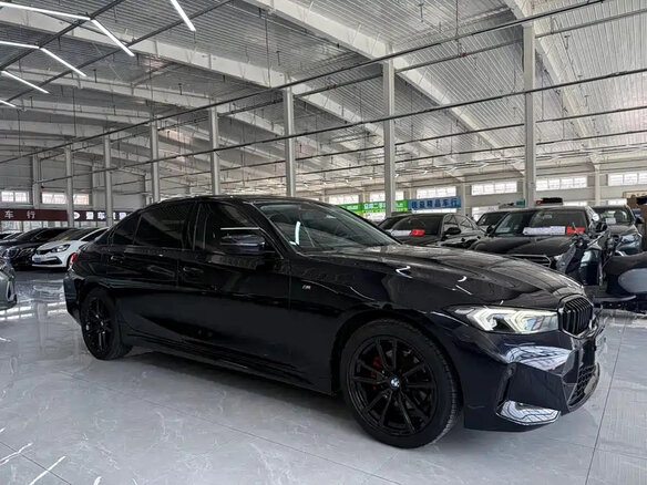 2023 BMW 3 серии 320Li VII (G2x) Рестайлинг, чёрный - вид 1