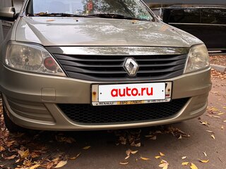 2013 Renault Logan I Рестайлинг, бежевый, 490000 рублей, вид 1