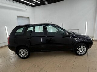 2013 Lada (ВАЗ) Kalina I, чёрный, 349000 рублей, вид 4