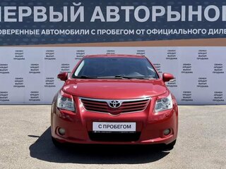 2009 Toyota Avensis III, красный, 895000 рублей, вид 2
