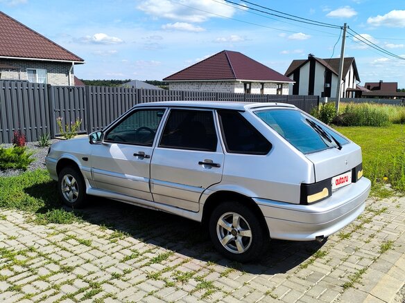 2009 Lada (ВАЗ) 2114, серебристый, 200000 рублей - вид 6