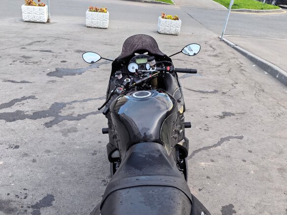 2006 Kawasaki ZZR 1400, чёрный, 750000 рублей - вид 6