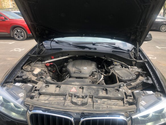 2015 BMW X3 20d xDrive II (F25) Рестайлинг, чёрный - вид 8