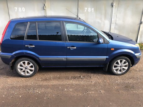 2008 Ford Fusion I Рестайлинг, синий, 375000 рублей, вид 5
