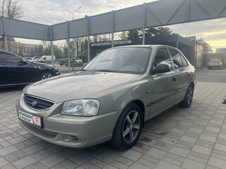 2007 Hyundai Accent ТагАЗ II, бежевый, 399900 рублей, вид 3