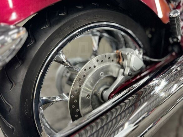 2009 Honda VT 1300CX Fury, пурпурный, 850000 рублей - вид 31