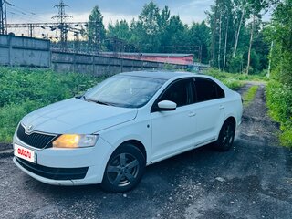 2014 Skoda Rapid I, белый, 550000 рублей, вид 3
