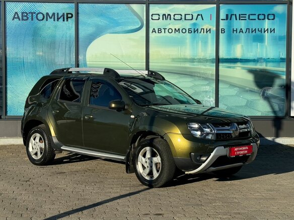 2017 Renault Duster I Рестайлинг, зелёный, 1230000 рублей - вид 2