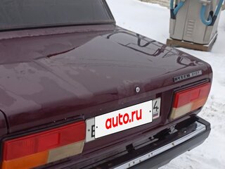 2008 Lada (ВАЗ) 2107, пурпурный, 200000 рублей, вид 2