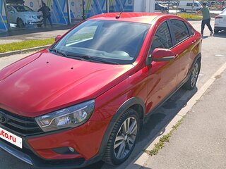 2018 Lada (ВАЗ) Vesta Cross I, красный, 999000 рублей, вид 1