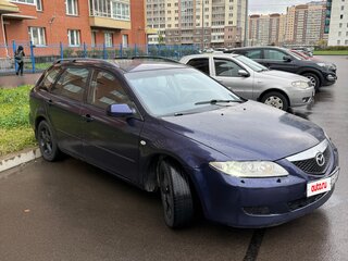 2003 Mazda 6 I (GG), синий, 230000 рублей, вид 3