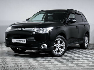 2014 Mitsubishi Outlander III, чёрный, 1399000 рублей, вид 1