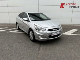 2011 Hyundai Solaris I, серебристый, 780000 рублей, вид 3
