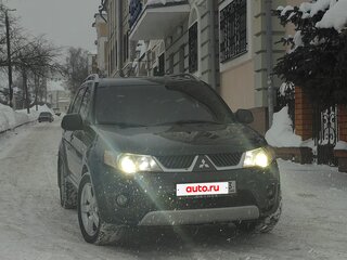 2007 Mitsubishi Outlander II, чёрный, 1250000 рублей, вид 4