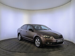 2014 Skoda Octavia III (A7), коричневый, 1550000 рублей, вид 3